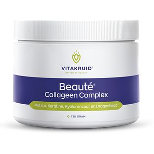 Vitakruid Beauté® Collageen complex Keratine Hyaluronzuur Poeder 136GR