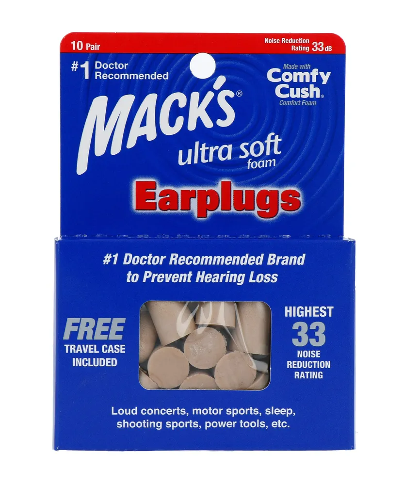 Macks Ultra Soft Foam Earplugs