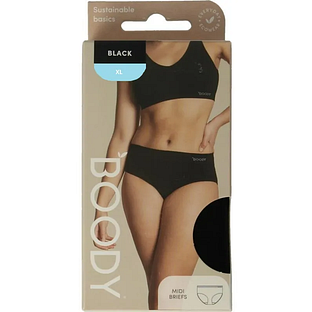Boody Midi Heupslip Zwart XL 1ST