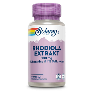 Solaray Rhodiola Extract 100mg Capsules 30CP