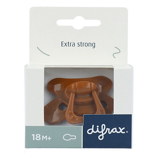 Difrax Fopspeen Natural 18+ Maanden Uni Cinnamon 1ST