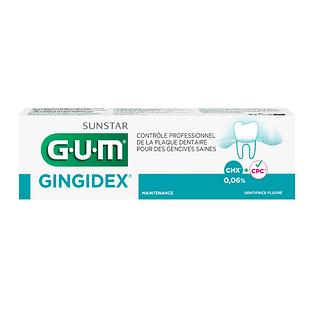 GUM Gingidex 0.06% Tandpasta 75ML GUM Gingidex 0.06% Tandpasta 75ML