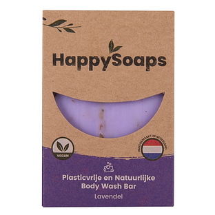 HappySoaps Lavendel Body Wash Bar 100GR HappySoaps Lavendel Body Wash Bar 100GR