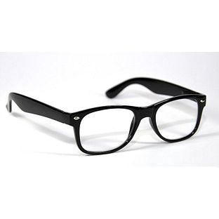 Melleson Optics Leesbril Wayfarer Glans Zwart +1.00 1ST