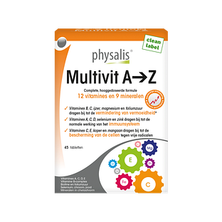 Physalis Multivit A - Z Tabletten 45TB
