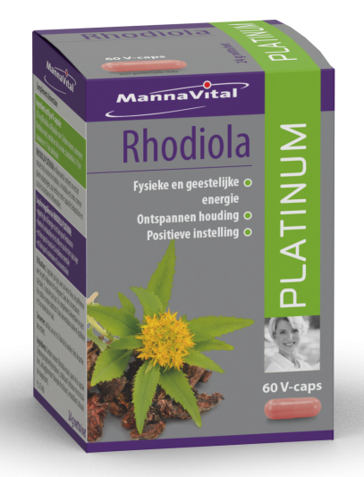 MannaVital Rhodiola Platinum 60VCP
