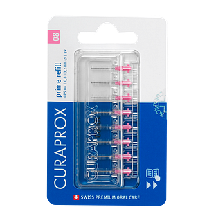 Curaprox Prime Refill 08 Rager 8ST