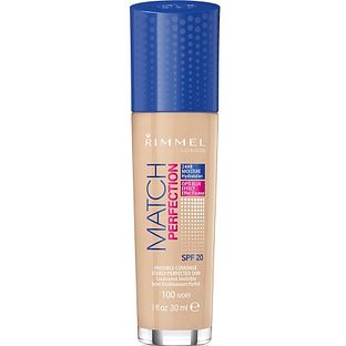 Rimmel London Foundation Match Perfection 100 Ivory 30ML