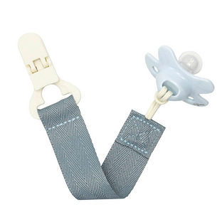Difrax Pacifier Cord Pure Stone- Speenkoord 1ST
