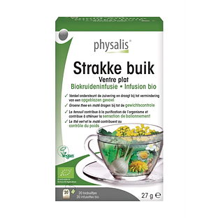 Physalis Strakke Buik Biokruideninfusie Zakjes 20ZK Physalis Strakke Buik Biokruideninfusie Zakjes 20ZK