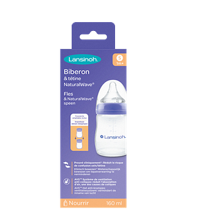 Lansinoh Natural Waves Drinkfles 1ST Lansinoh Natural Waves Drinkfles 1ST