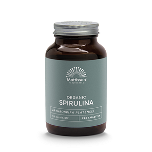 Mattisson HealthStyle Biologische Spirulina Tabletten 240TB
