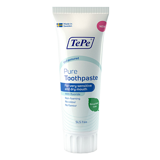 TePe Pure Toothpaste Unflavoured 75ML