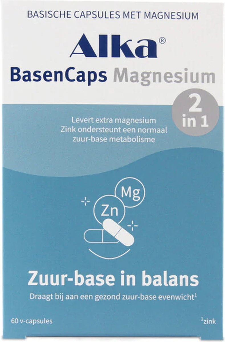 Alka BasenCaps Magnesium 2in1 Capsules afbeelding