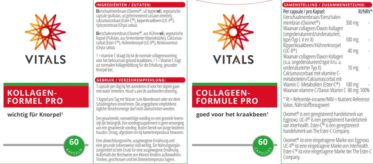 Collageenformule Pro Capsules afbeelding van document #1, label