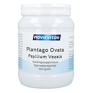 Nova Vitae Plantago Ovata Psyllium Vezels 500GR