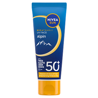 Nivea Sun Breathable UV Face Alpin UV-bescherming Winter en Kou SPF50+ 40ML