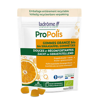 Ladrôme Propolis Sinaasappel Gommetjes Bio 45GR