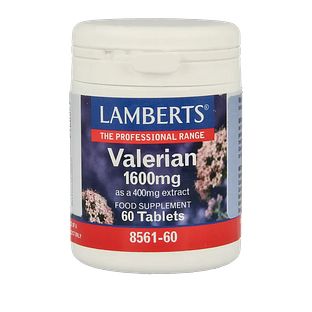 Lamberts Valeriaan 1600mg Tabletten 60TB