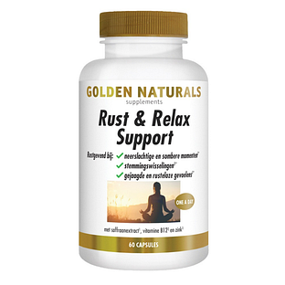 Golden Naturals Rust & Relax Support Capsules 60CP