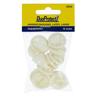 DuoProtect Vingercondooms Large 12ST
