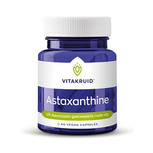 Vitakruid Astaxanthine Astapure® 4mg duurzaam gekweekte alg 60SG