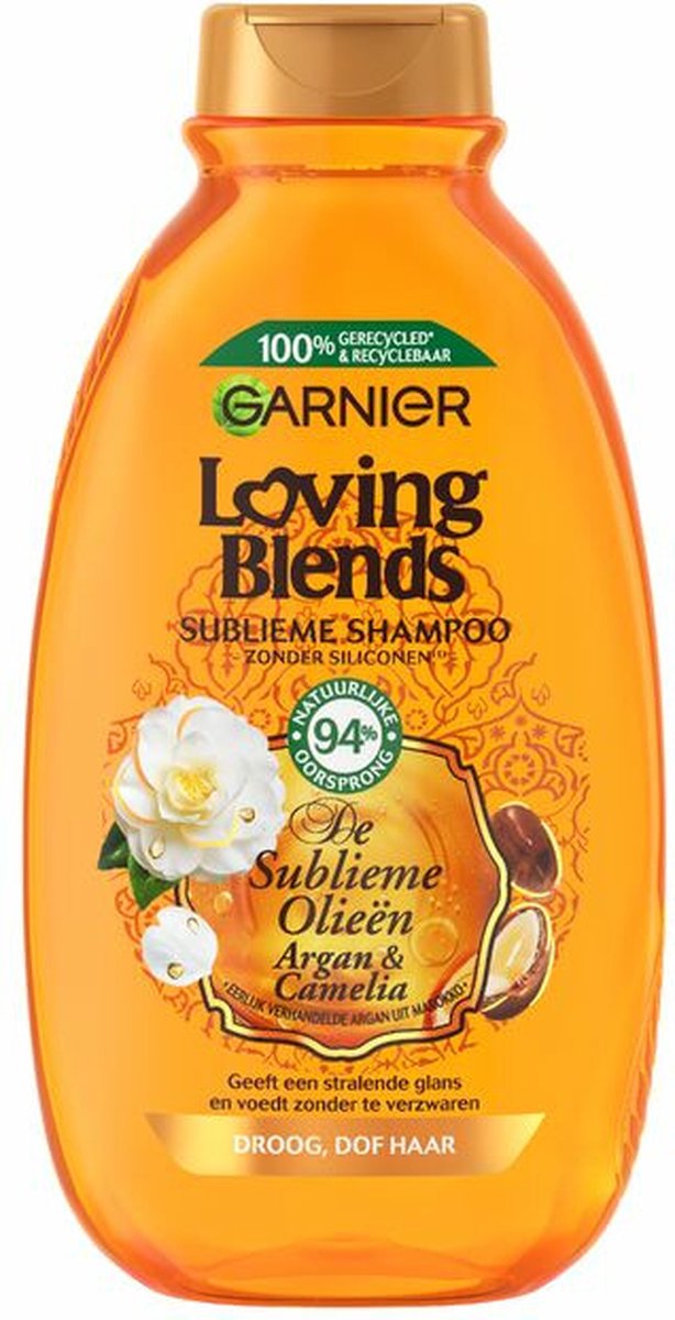 Garnier Loving Blends Shampoo Argan & Cameliaolie afbeelding