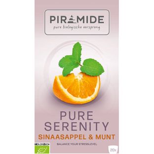 Piramide Pure Serenity Sinaasappel & Munt Thee 20ZK