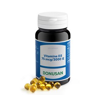 Bonusan Vitamine D3 75mcg Capsules 120SG