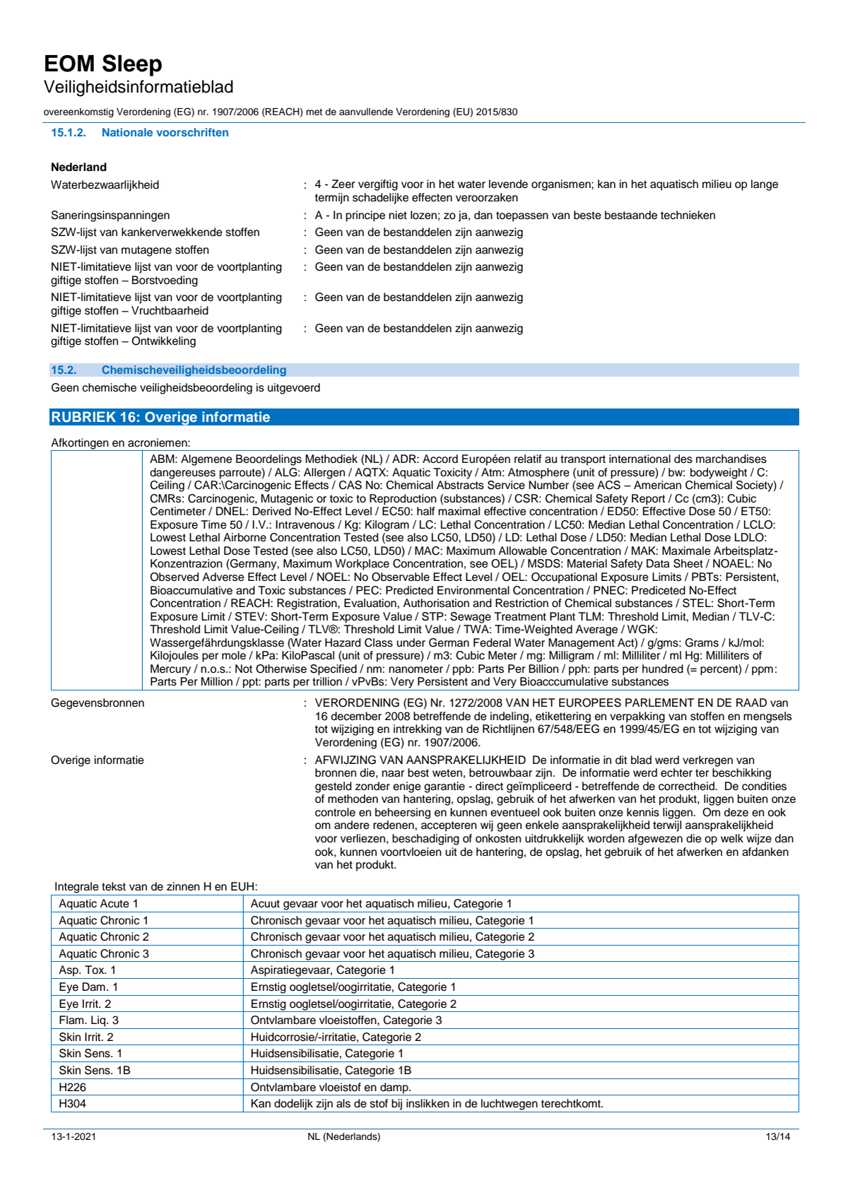 Essentiële Olie Sleep Well afbeelding van document #13, label