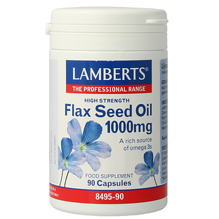 Lamberts Lijnzaadolie 1000mg Vegacapsules 90VCP