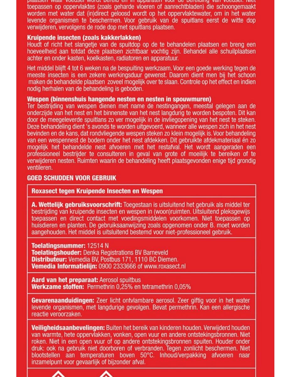 Spuitbus Tegen Kruipende Insecten En Wespen afbeelding van document #1, label