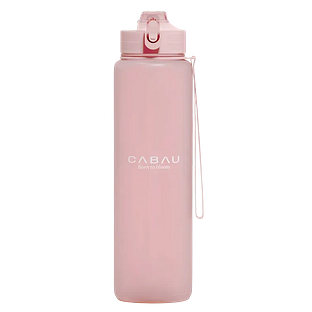 Cabau Drink To Bloom Waterfles Soft Pink 1ST