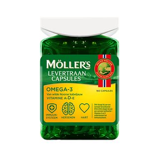 Mollers Levertraan Omega-3 Capsules 160CP