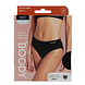 Boody Menstruatieondergoed Bikinislip Zwart Normaal/Hevig Maat L 1ST