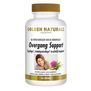 Golden Naturals Overgang Support Capsules 120CP