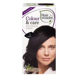 Hairwonder Colour &amp; Care 1 Zwart 100ML