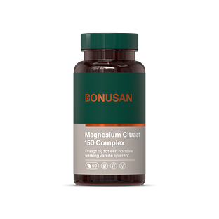 Bonusan Magnesium Citraat 150 Complex Tabletten 60TB