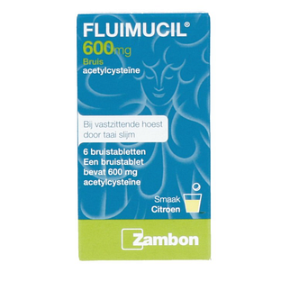 Fluimucil 600mg Bruistabletten 6ST