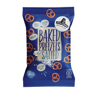 John Altman Baked Pretzels Salted 60GR