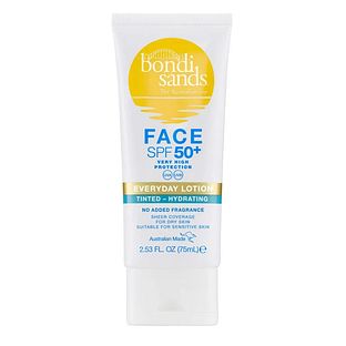 Bondi Sands Everyday Face Lotion Tinted - Hydrating SPF50+ 75ML