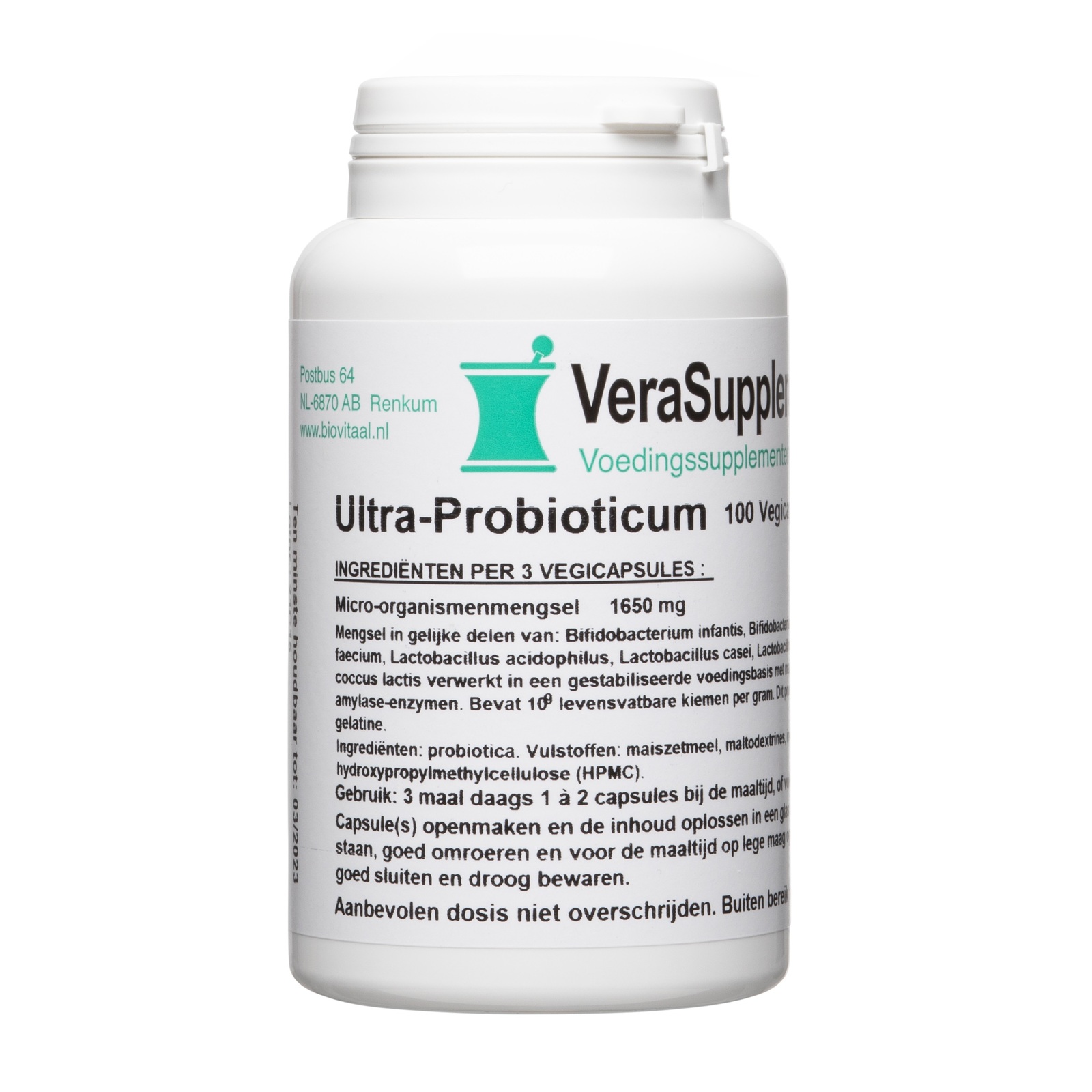 VeraSupplements Ultra Probioticum Capsules