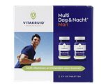 Vitakruid Multi Dag & Nacht Man 100% Vegan 2 x 30 60TB