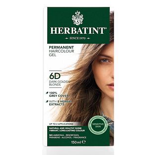Herbatint Haarverf Gel - 6D Donker Goudblond 150ML