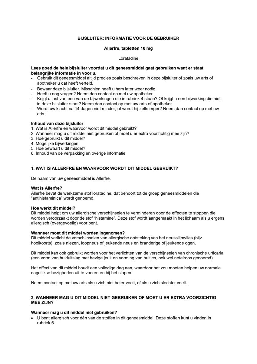10mg Tabletten afbeelding van document #1, leaflet