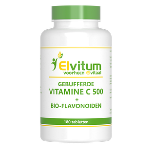 Elvitum Gebufferde Vitamine C 500 180TB