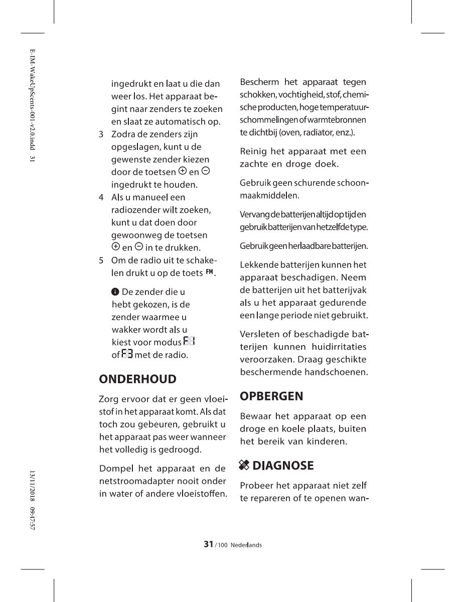 Wake-Up Light Scents afbeelding van document #12, instructions