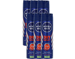 Nivea Men Dry Impact Deodorant Spray Multiverpakking 6x150ML