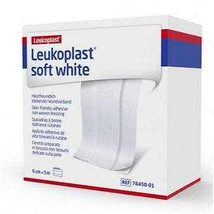 Leukoplast Soft White Wondpleister 5m x 6cm 1ST