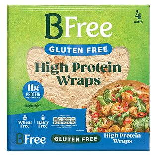 BFree Gluten Free High Protein Wraps 4ST